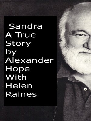 cover image of Sandra a True Story